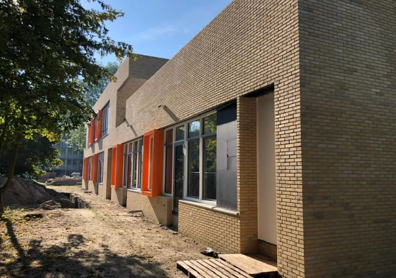 Nieuwbouwschool beschermd